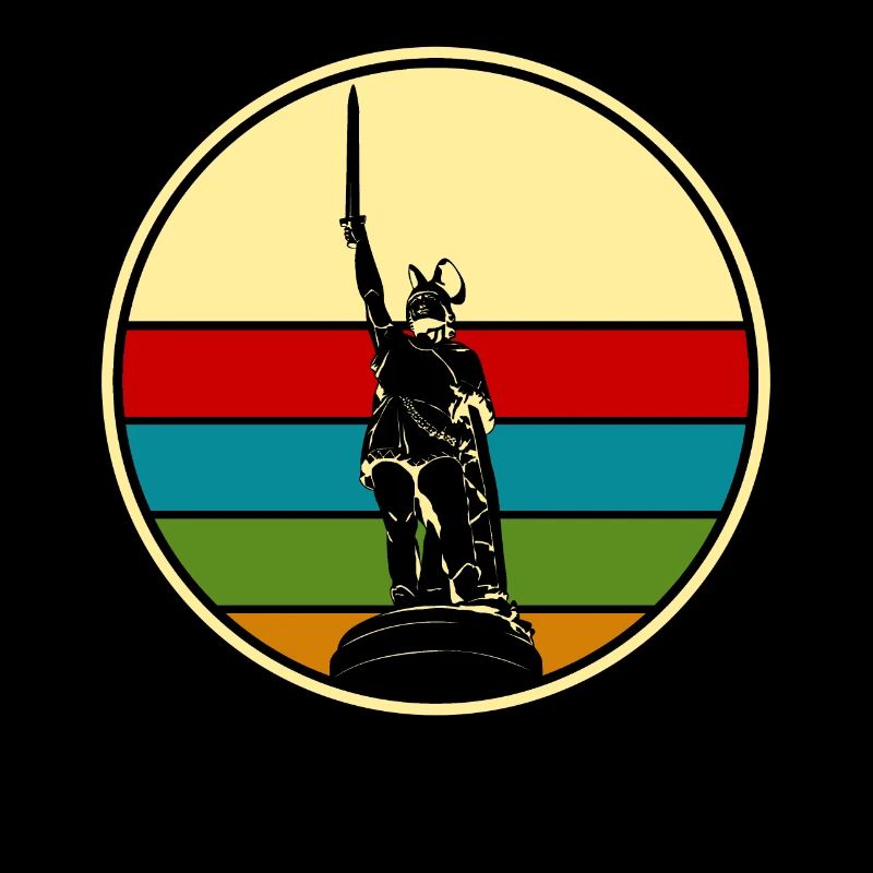 Hermann Monument Retro Lippe Detmold