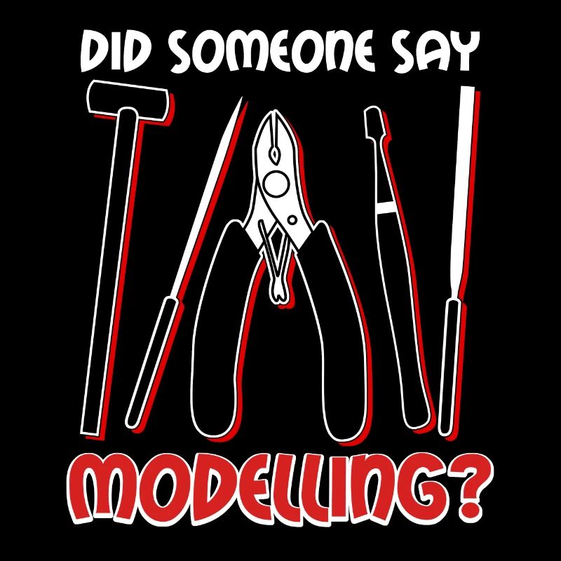 Modellbau Tabletop Witz Modellbauer