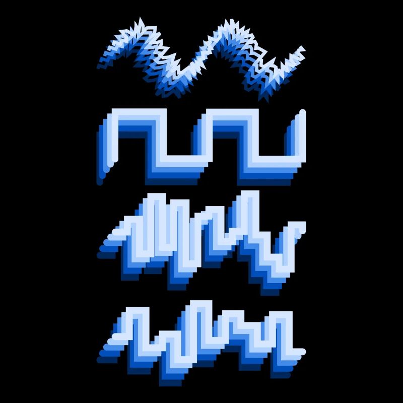 Synthesizer Synth Wavefroms