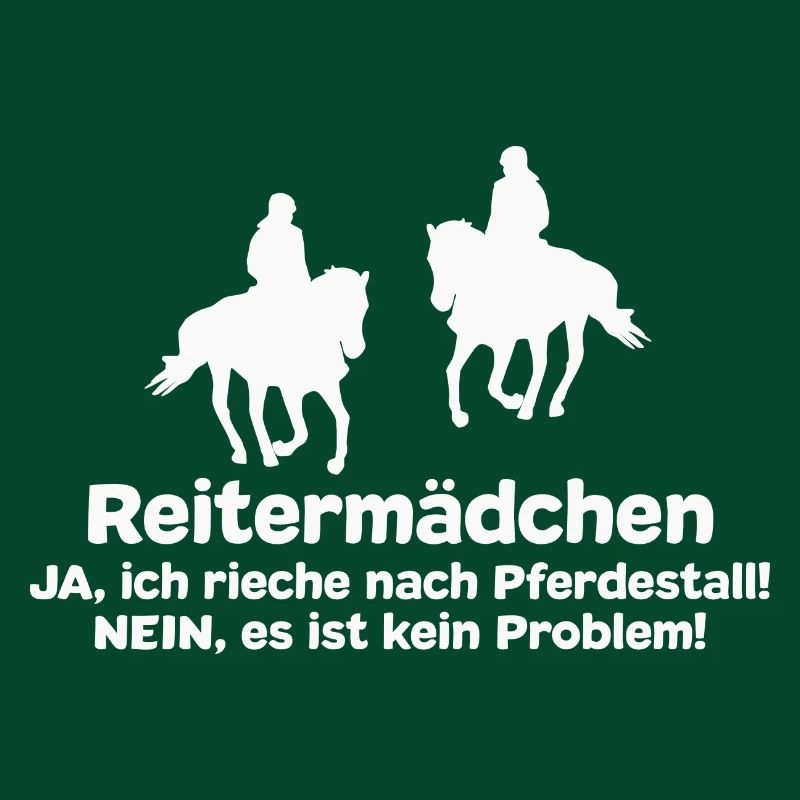 Reitermädchen Reiten Pferde Pferdespruch