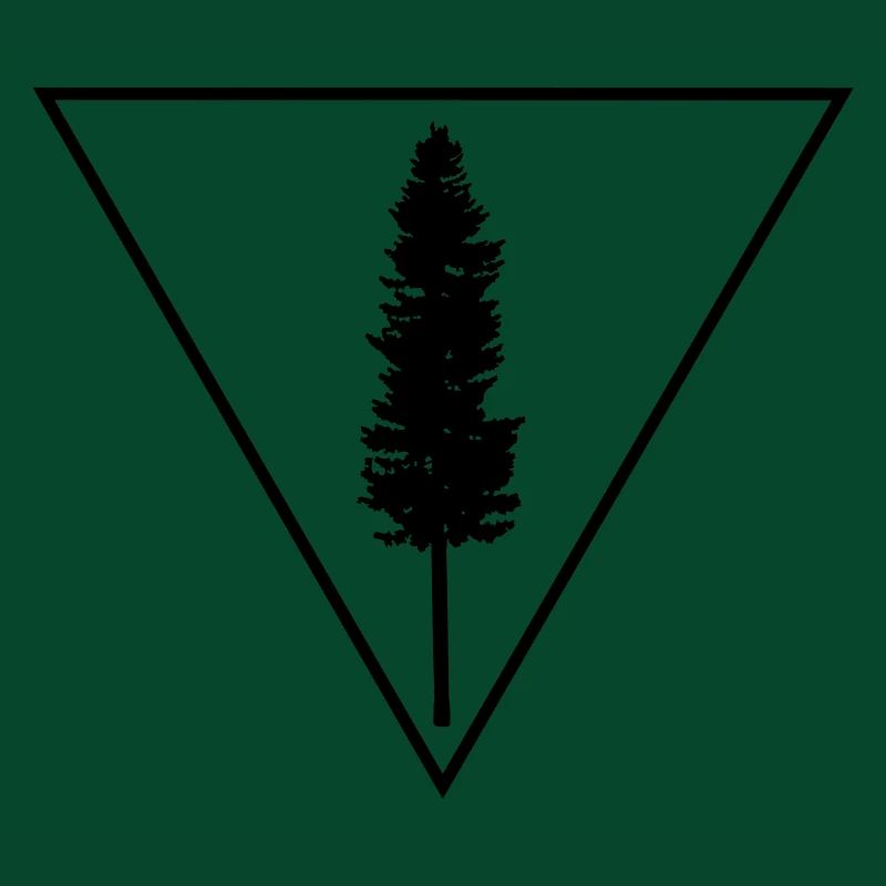 Arbre dans un triangle
