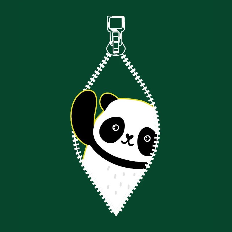 Panda de la fermeture éclair