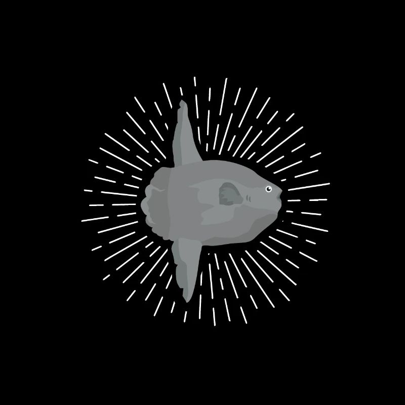 Mola Mola Moonfish Millstone Gift Type de poisson