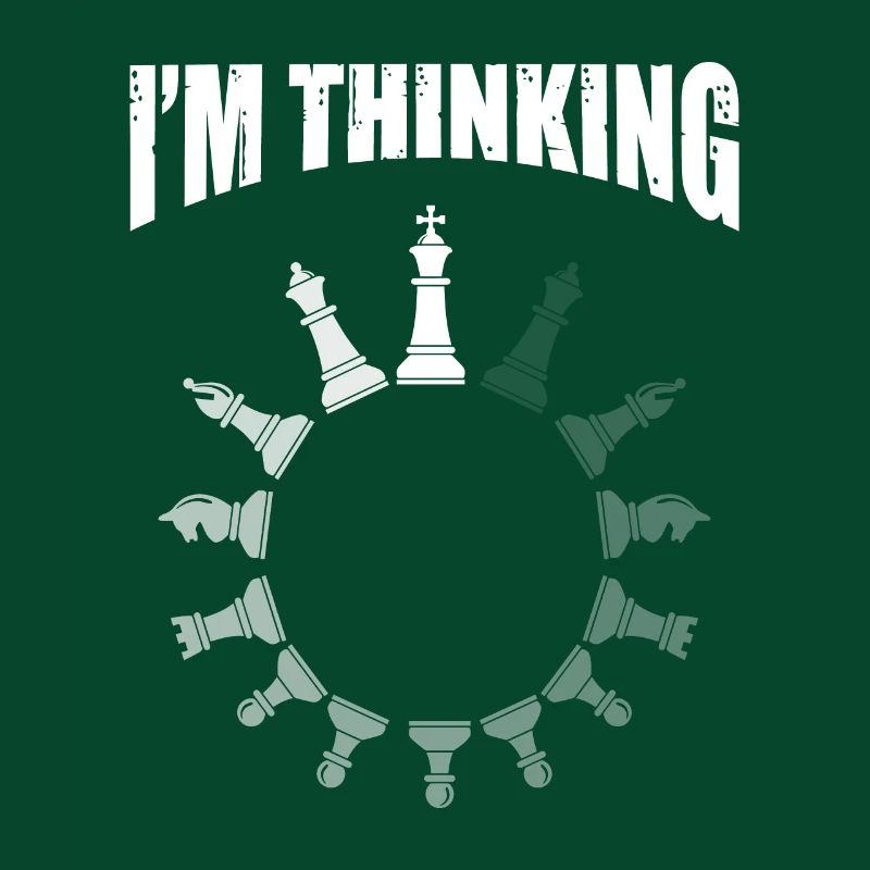 Chess King Chess Queen Chessmaster I’m Thinking