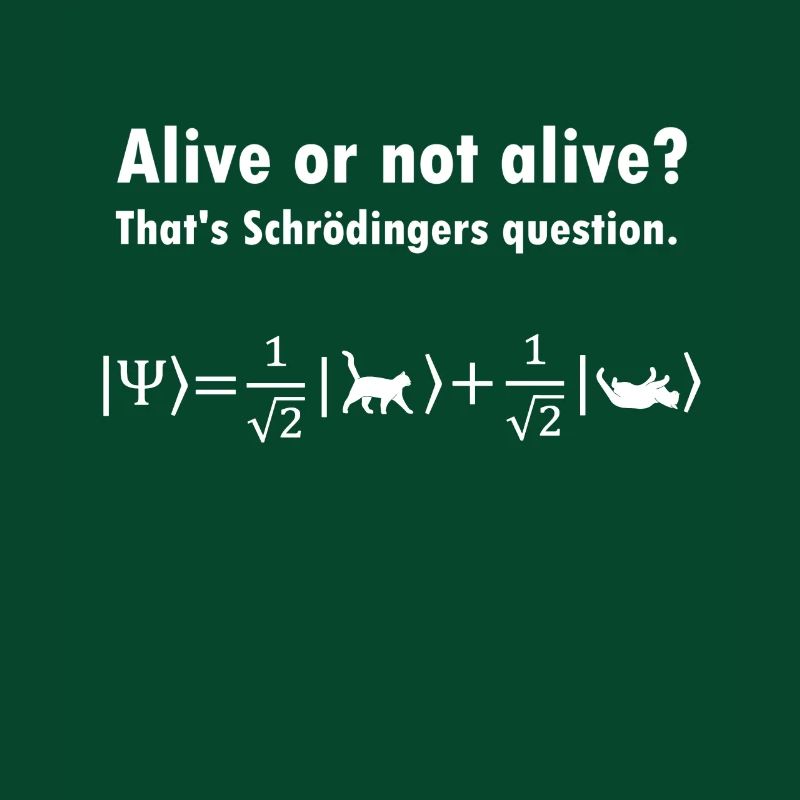 Schrödinger's Cat - Physicist Gift Physics Nerd