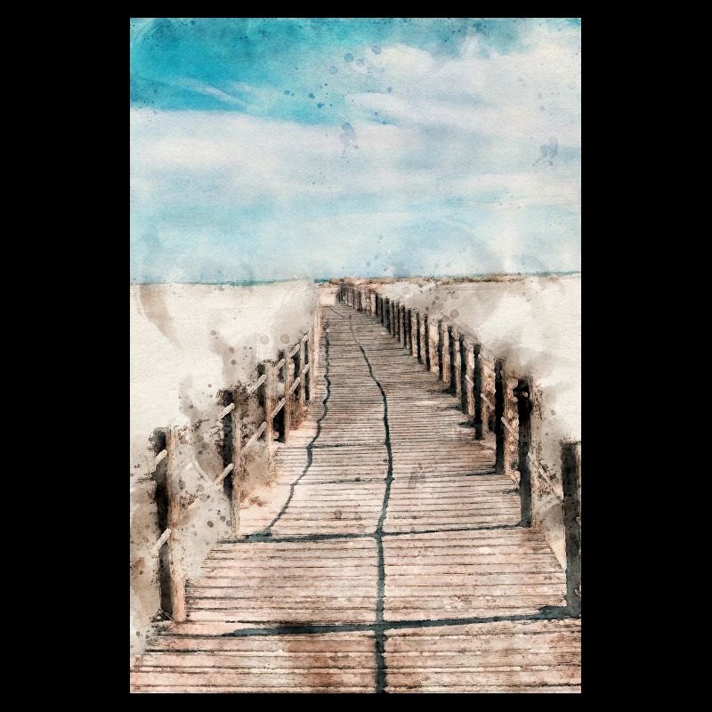 Affiche plage