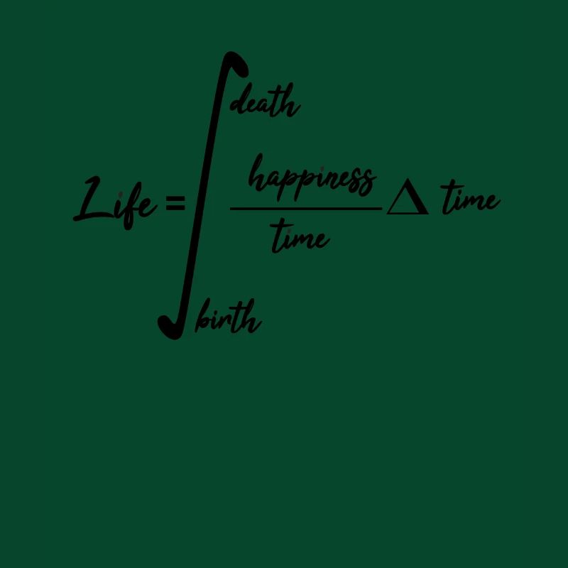 Cadeau de professeur mathématicien formule de vie math