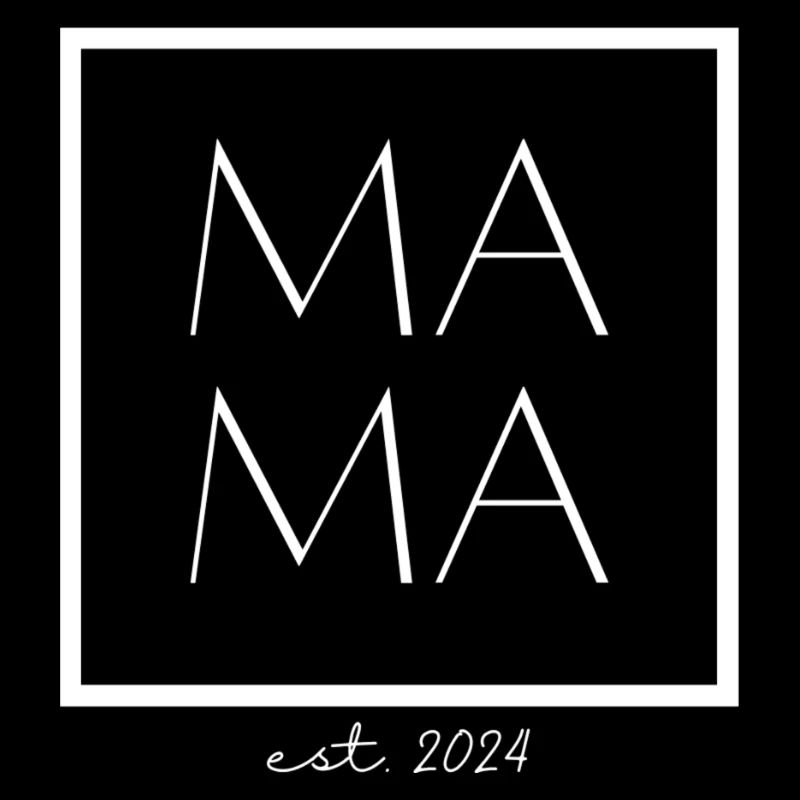 Neue Mama est. 2024 Muttertag Geschenkidee