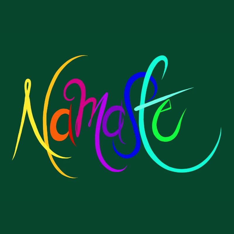 Namaste Regenbogen