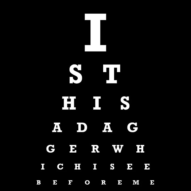 Is this a Dagger Eye Test