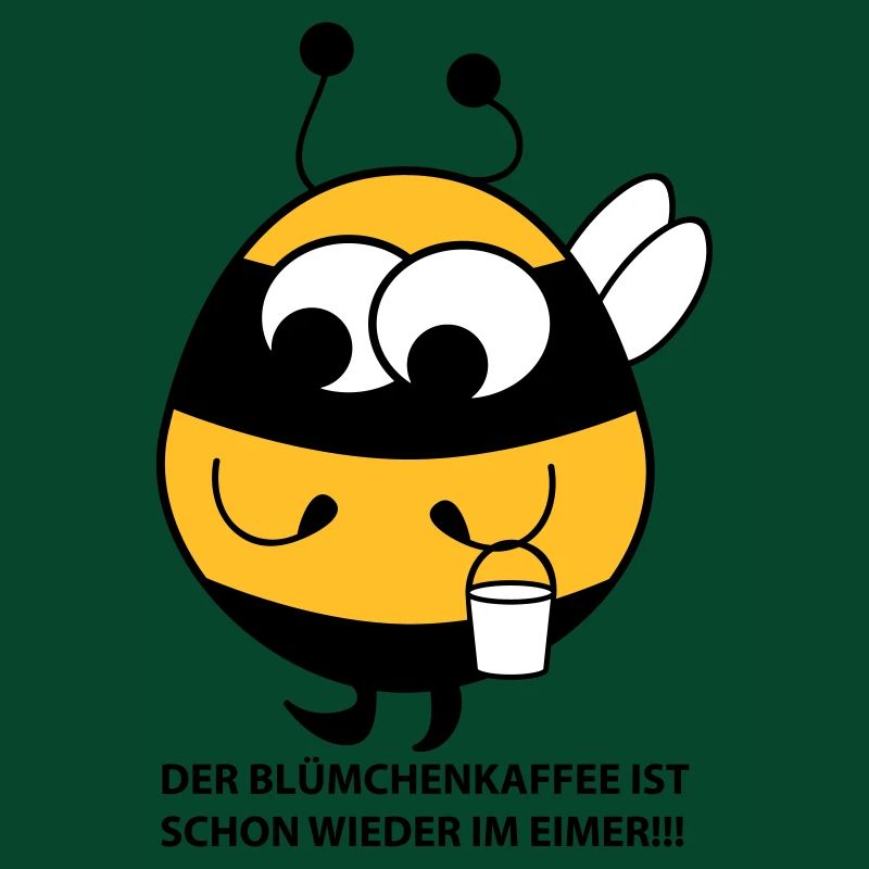Biene mit Eimer