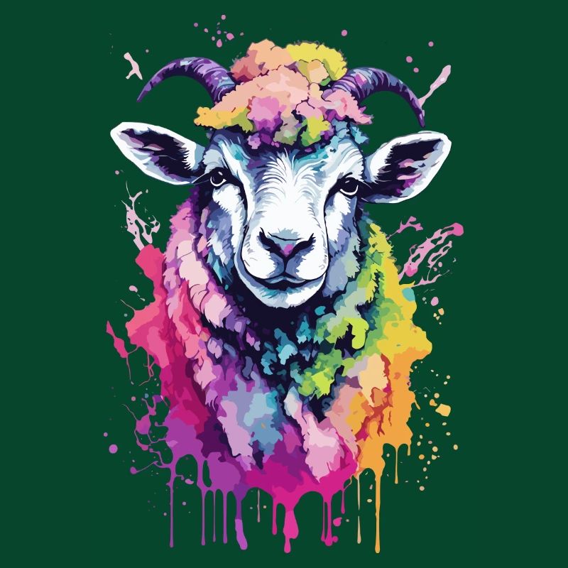 Devient cool mignon dans un design coloré et cool