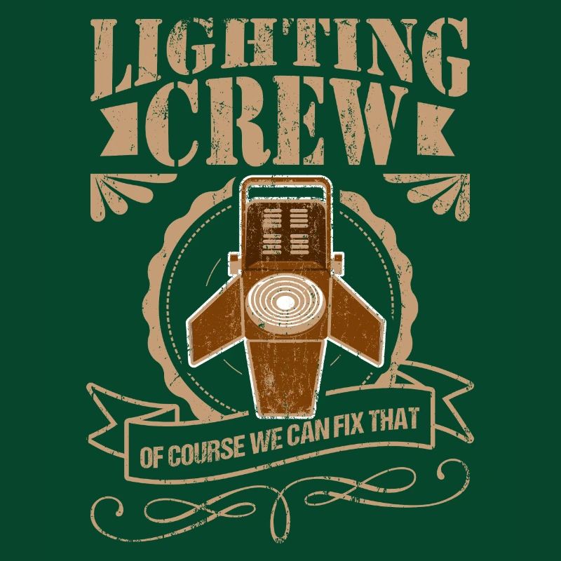 Technicien en éclairage Crew Light Event Gift