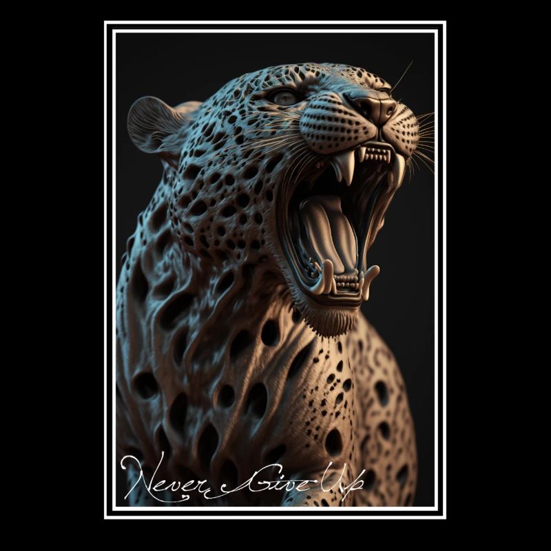 Never Give Up - 3D Render