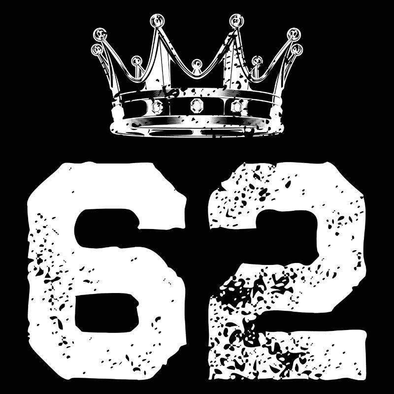 62 Number crown
