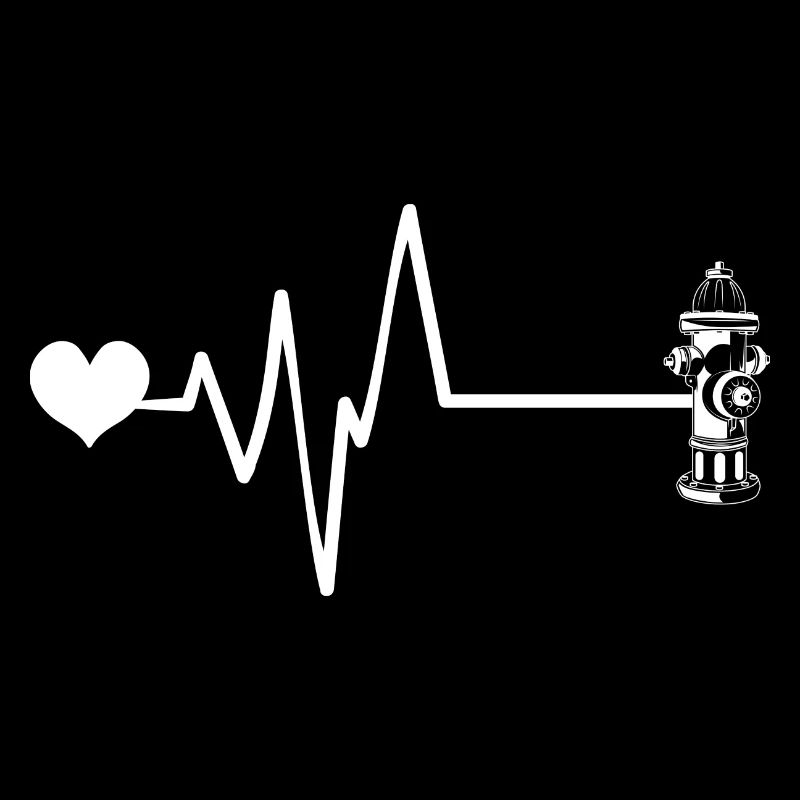 Fire Hydrant Pulse Heartbeat Fire Brigade