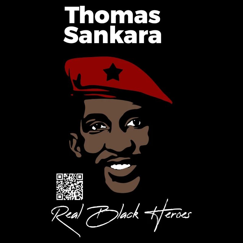 Thomas Sankara - Couleurs - Blanc