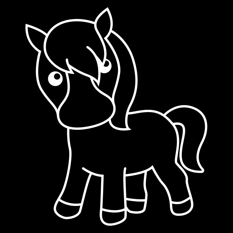 Pferd Comic Tier