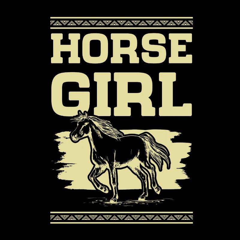 Fille à cheval