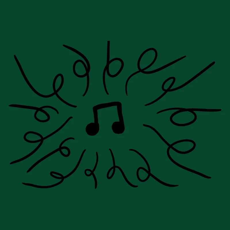 Note with stripes
