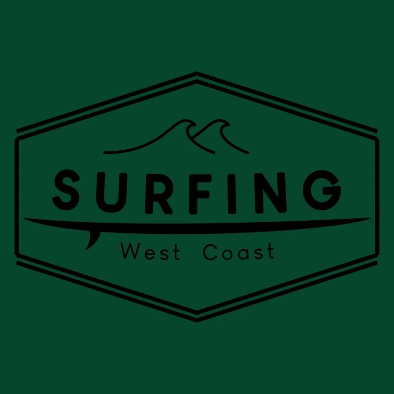 Surfing West Coast logo