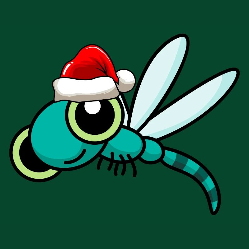 Libellule de Noël Libellule