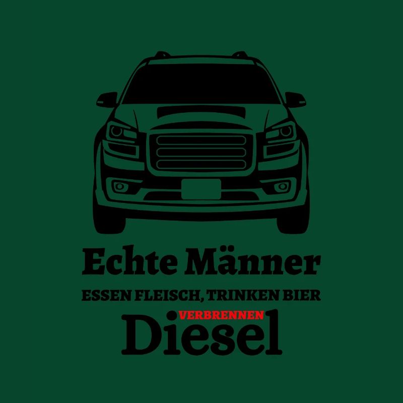 Echte Männer Essen Fleisch Trinken Bier ...