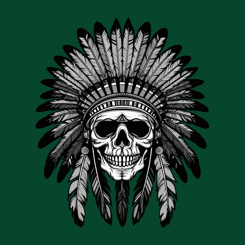 Chef indien Apache Skull