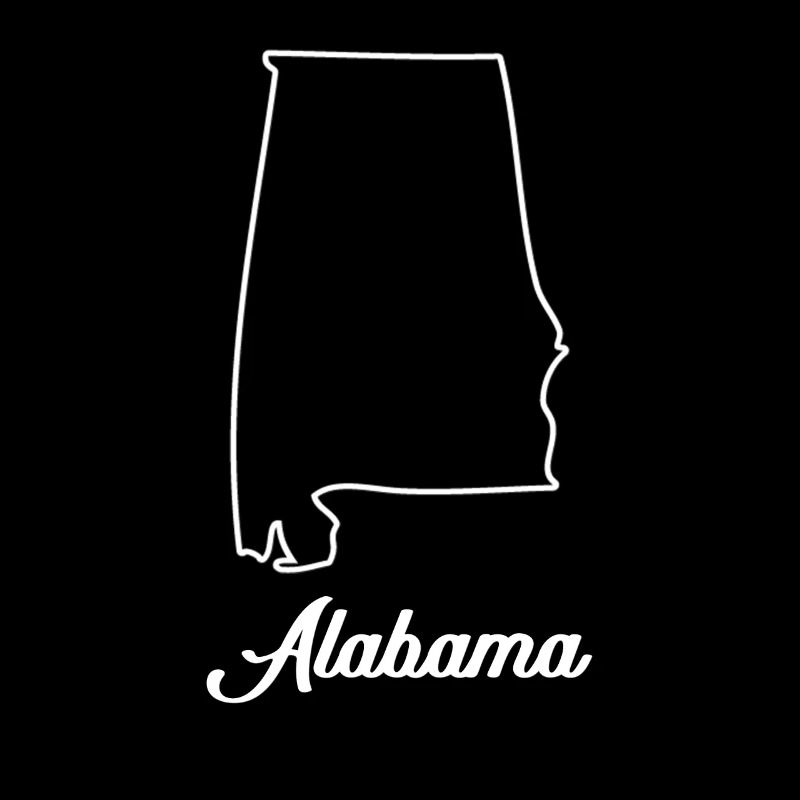 Alabama map