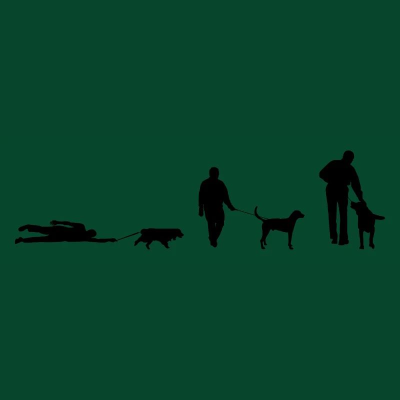 Gassi gehen Hund Evolution