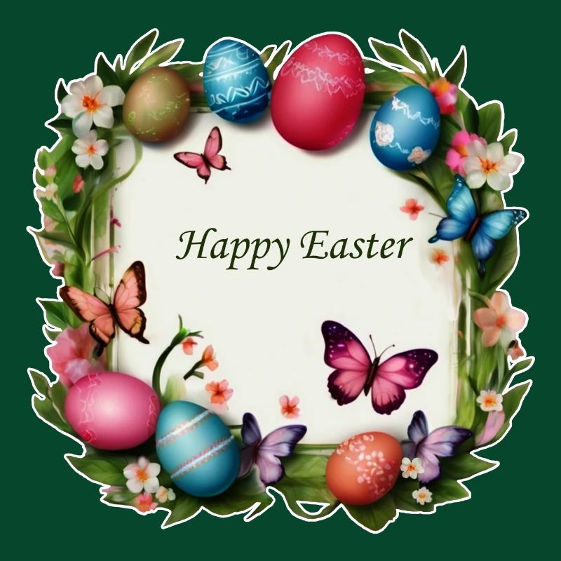 Osterkranz - Happy Easter