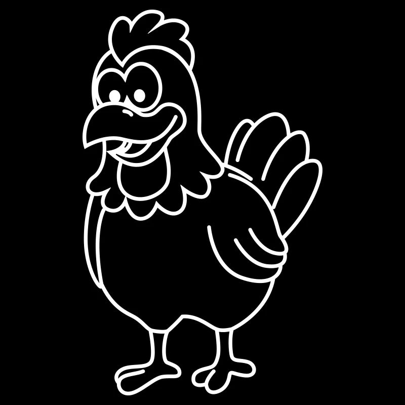 Chicken Comic Animal