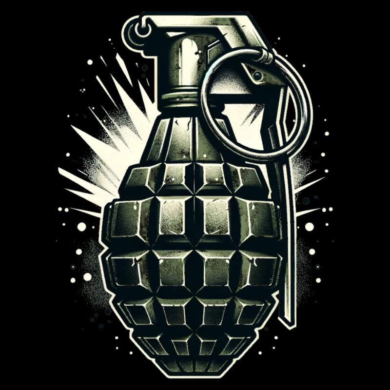 Conception de l’explosion : Grenade classique