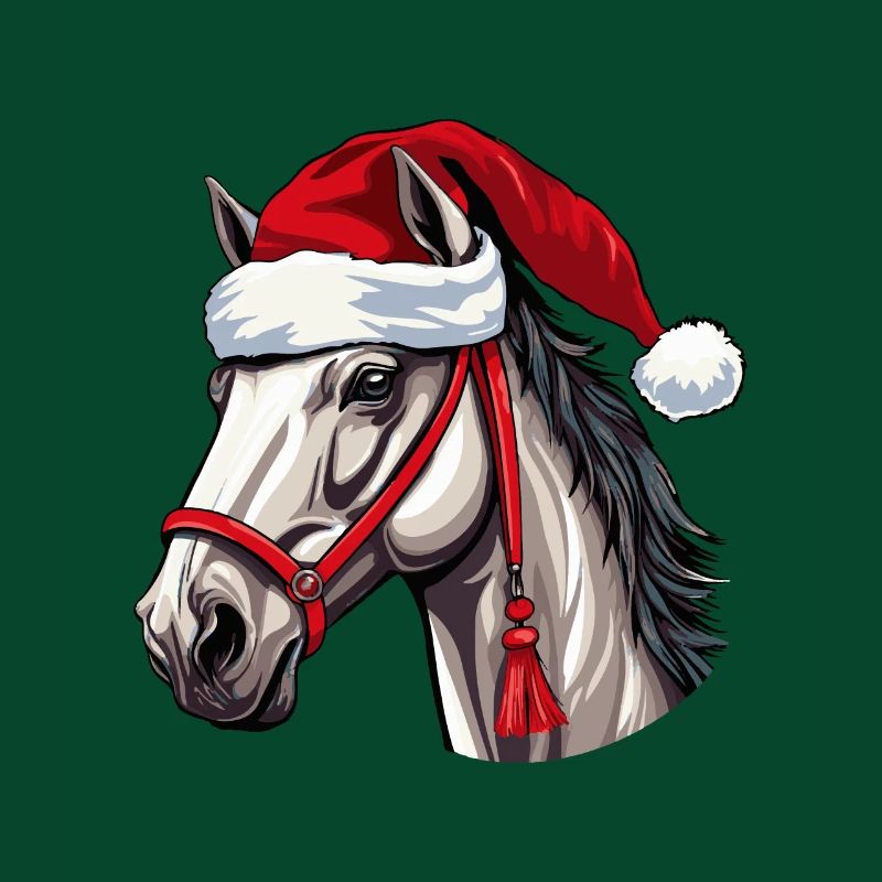 Noël tête de cheval Noël