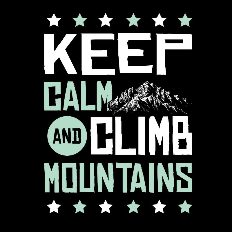 keep calm klettern