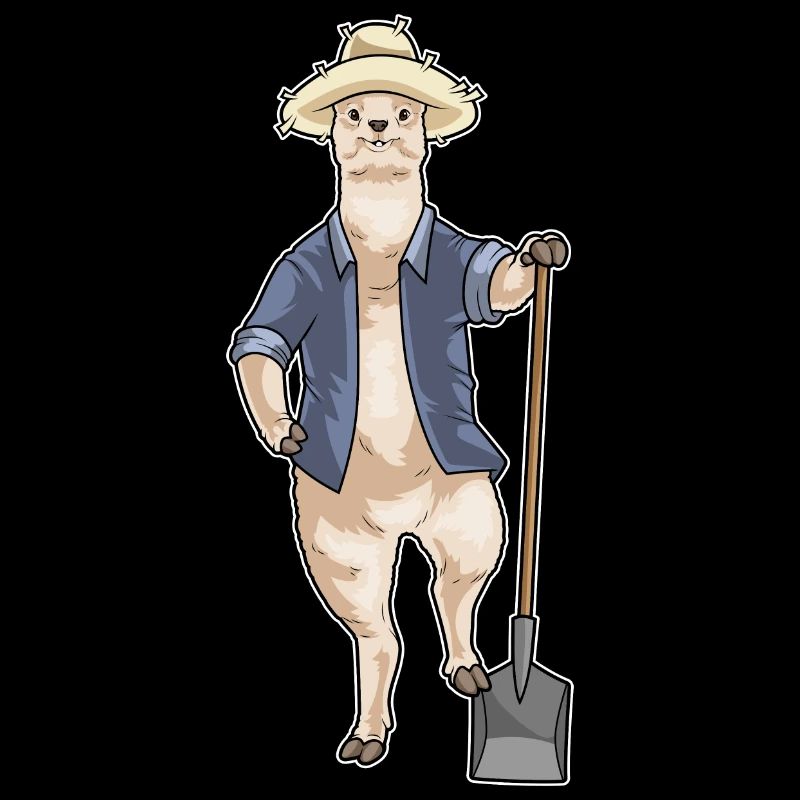 Alpaca Farmer Shovel