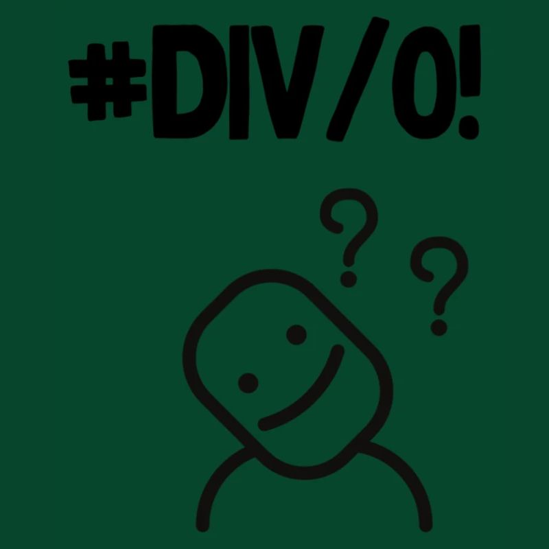#DIV/0! Excel Error