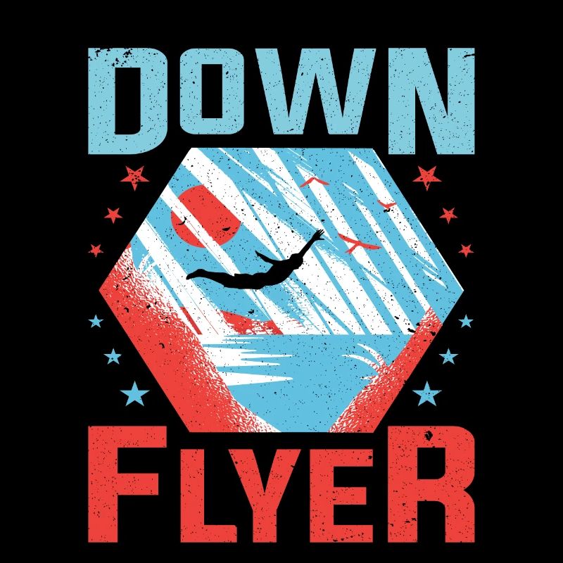 Down Flyer Cliff Jumping