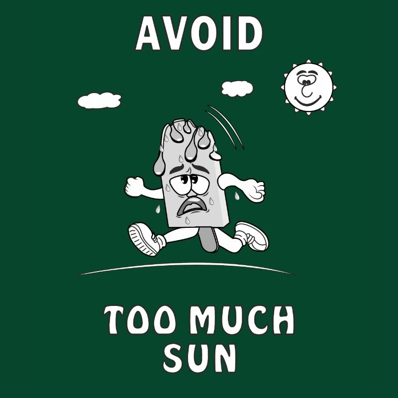 SONNENSCHUTZ EISCREME AVOID TOO MUCH SUN