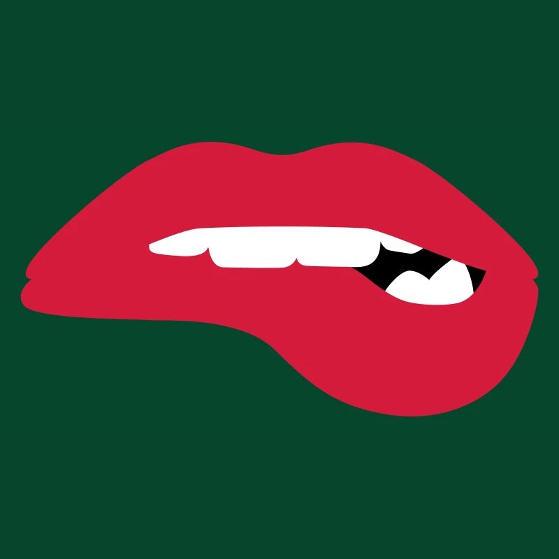 Hot full lips want to seduce you