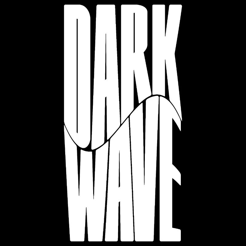 Conception de logo Dark Wave