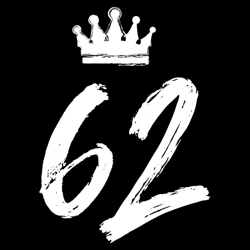 62 Number crown