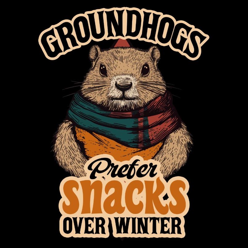 Groundhogs Prefer Snacks Over Winter Delight