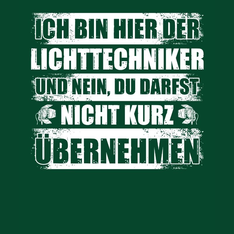 Ich bin der Lichttechniker Light-Crew Lichttechnik