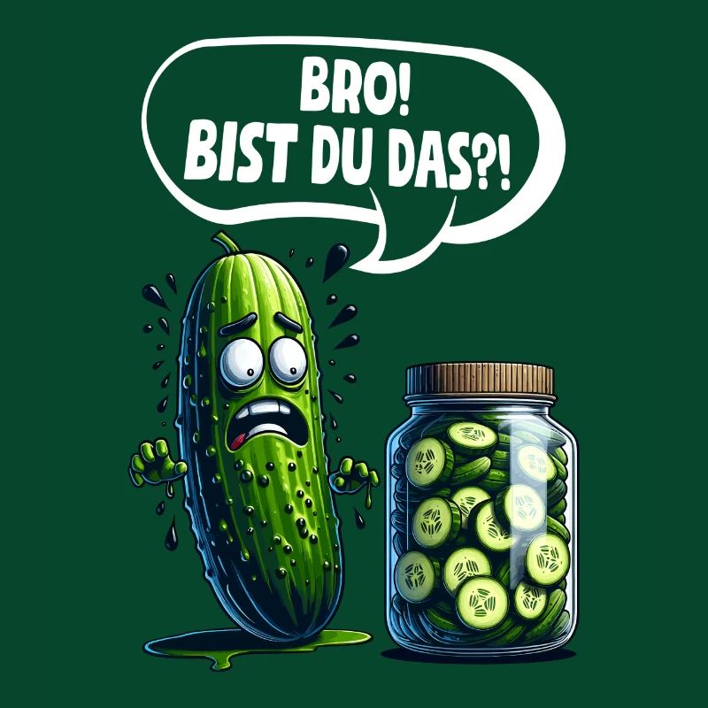Frangin! C’est toi?! Cornichon de concombre Amateurs de concombre