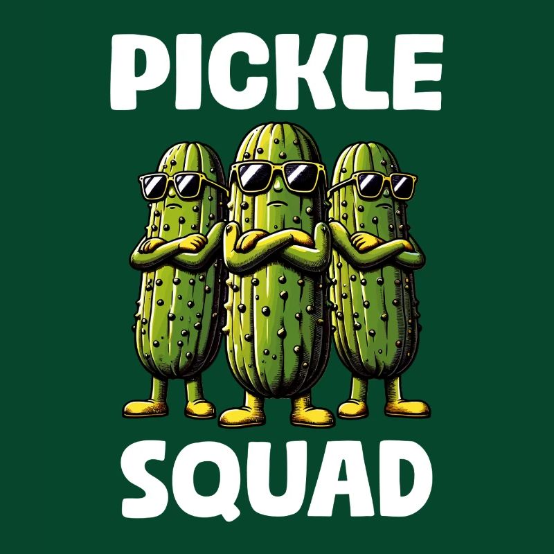 Pickle Squad Concombre drôle Cornichon Amateur de concombre