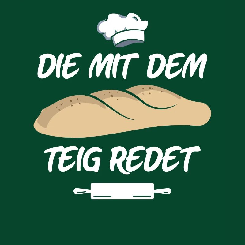Die mit dem Teig redet Brot backen Bäcker