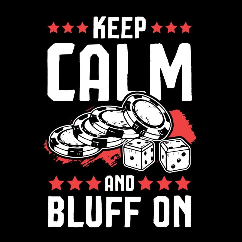 Keep Calm Poker Saying Game