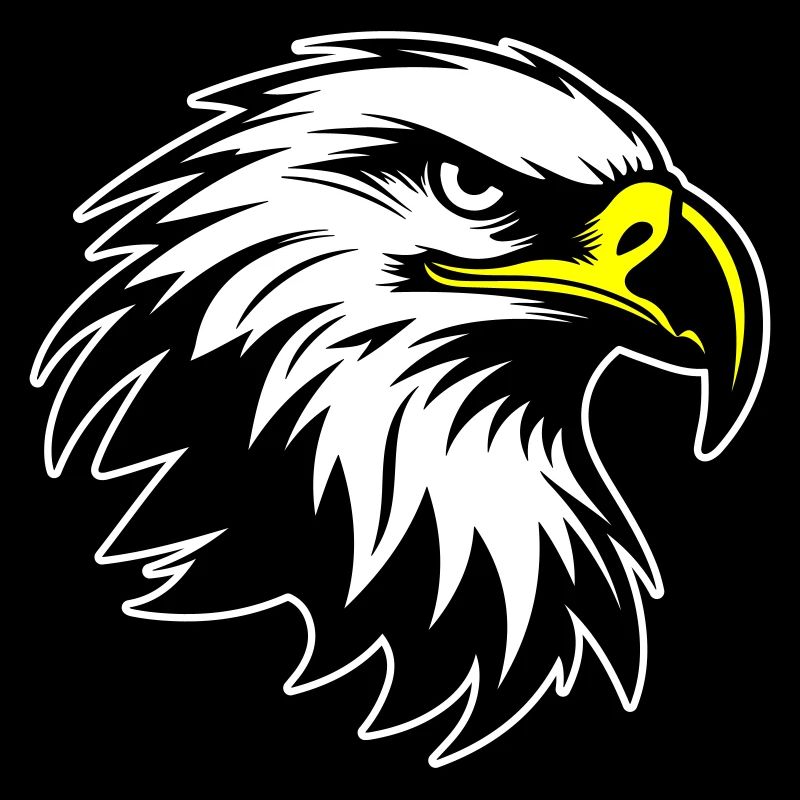 Eagle Head Silhouette