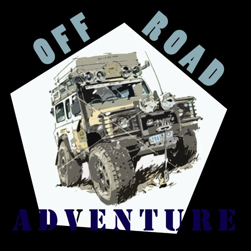 Offroad-Auto Oldtimer alter Retro-Klassiker